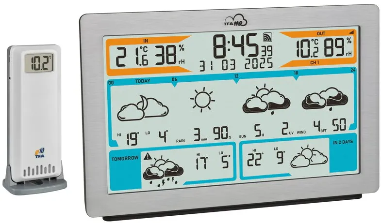 TFA TFA.me 35.8100.54 WiFi Weather Station