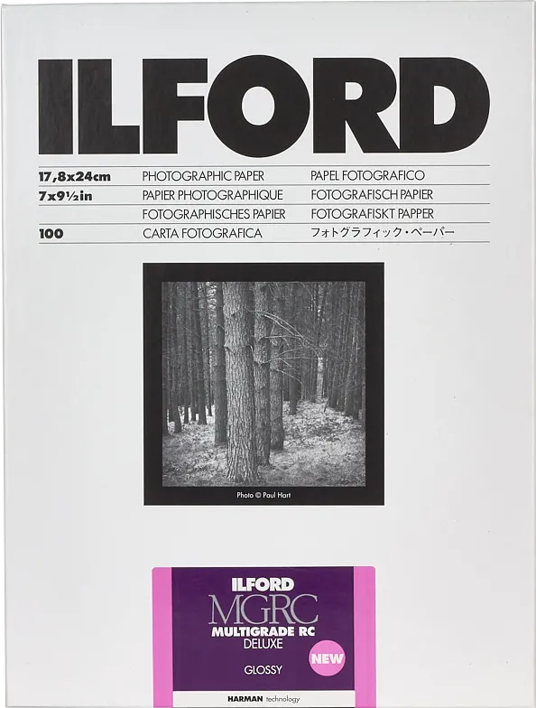 Hartie Foto ILFORD PHOTO Ilford Multigrade RC Deluxe Glossy17.8x24cm 500