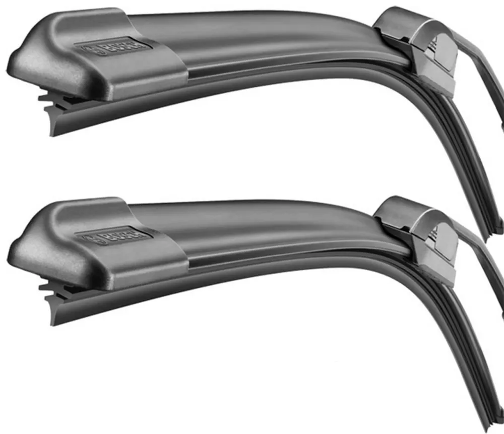 Set stergatoare Bosch AeroTwin Retrofit 550/340 mm (55/34 cm), pentru masini cu brate stergator tip carlig (Hook/U), compatibile cu Daewoo Matiz, Chevrolet Spark si Nissan Juke