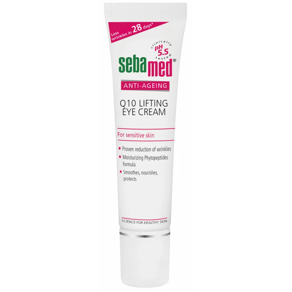 Crema dermatologica contur de ochi cu Q10 Sebamed, 15 ml