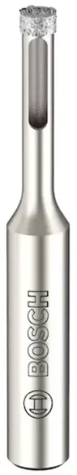 Burghiu diamantat pentru placi ceramice Bosch 2608594555, gaurire umeda, 8 mm diametru