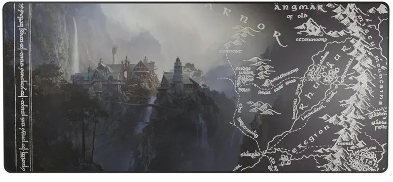 Mouse pad LEXIP X WARNER The Lord Of The Rings Rivendell XXL MOUSEPAD