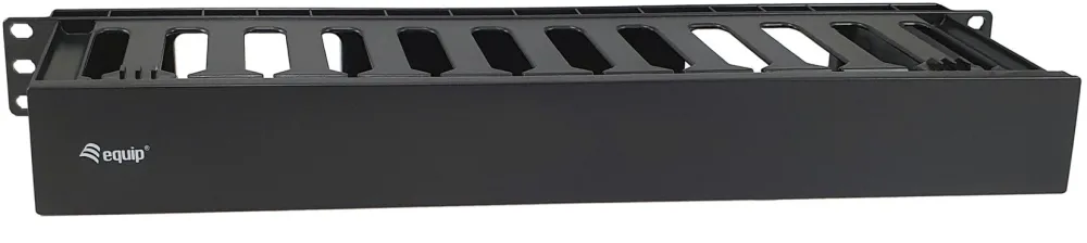Equip 19" Kabelmanagement RW abnehm. Plastik 1U RAL9005
