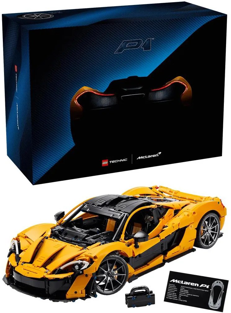 LEGO Technic - McLaren P1™ 42172, 3893 piese