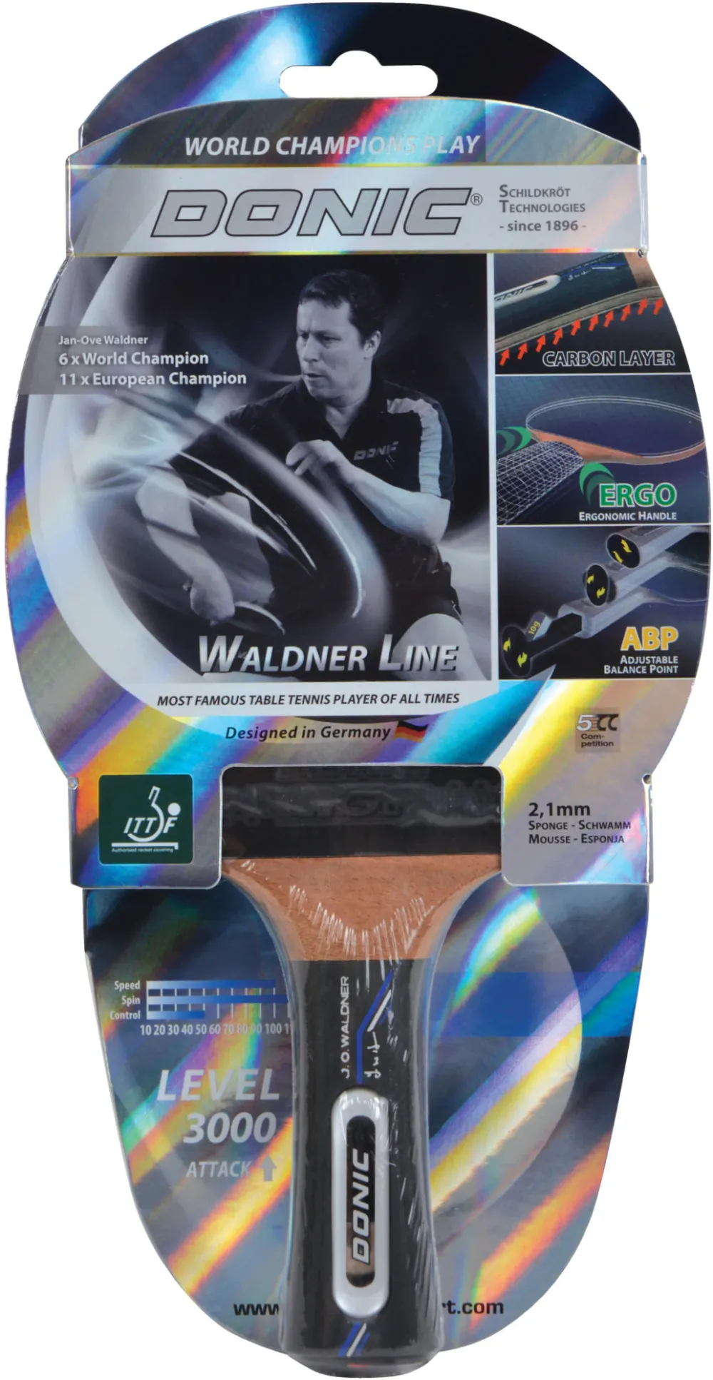 Paleta tenis de masa Donic Waldner 3000