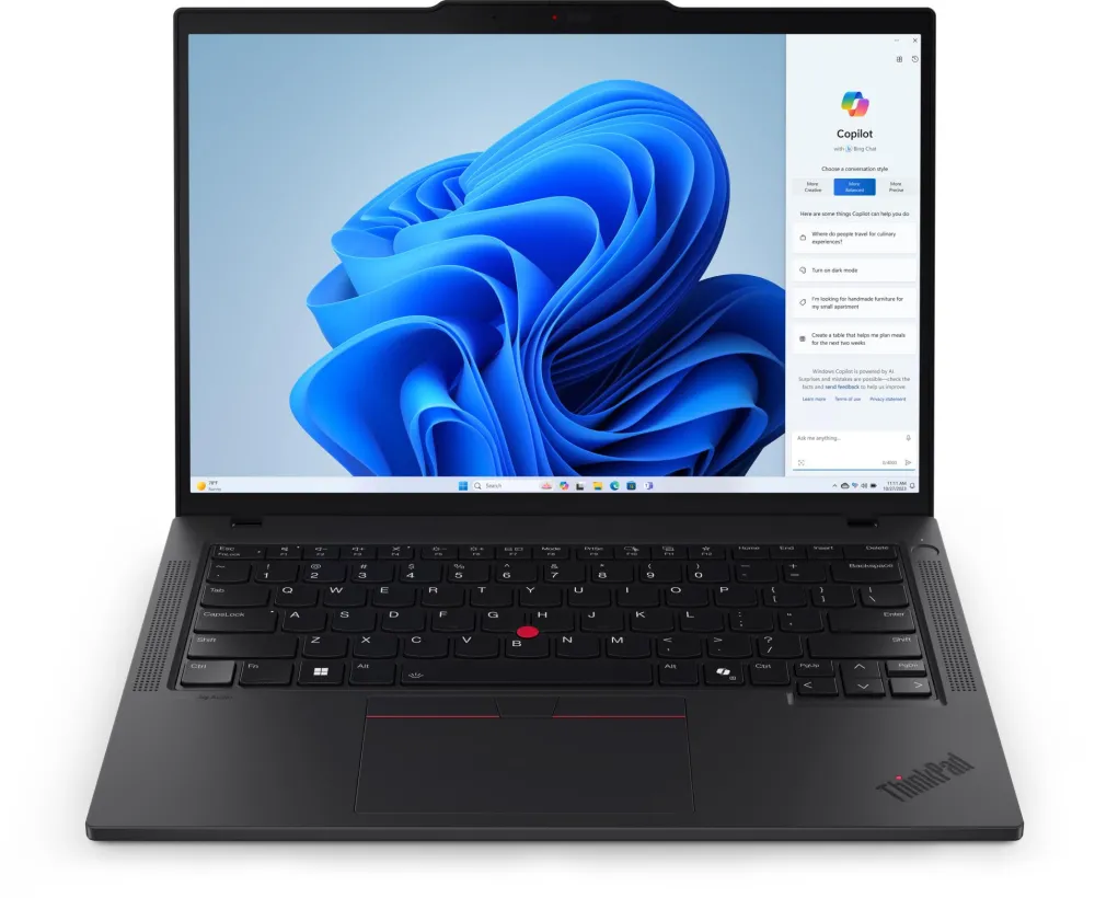 Laptop Lenovo ThinkPad P14s Gen 5 cu procesor AMD Ryzen™ 7 PRO 8840HS pana la 5.1GHz, 14" WUXGA, IPS, 32GB DDR5 RAM, 1TB SSD, AMD Radeon™ 780M Graphics, Windows® 11 Pro, Black, 3y on-site