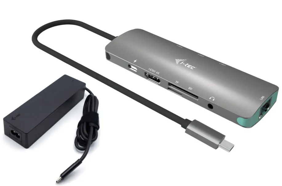 i-tec USB-C Metal Nano DS 4K HDMI + PD + UC 10