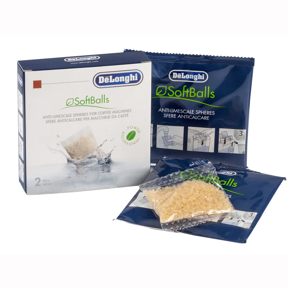 Sfere anticalcar Delonghi DLSC551, 2 pachete, pt expresoare Delonghi