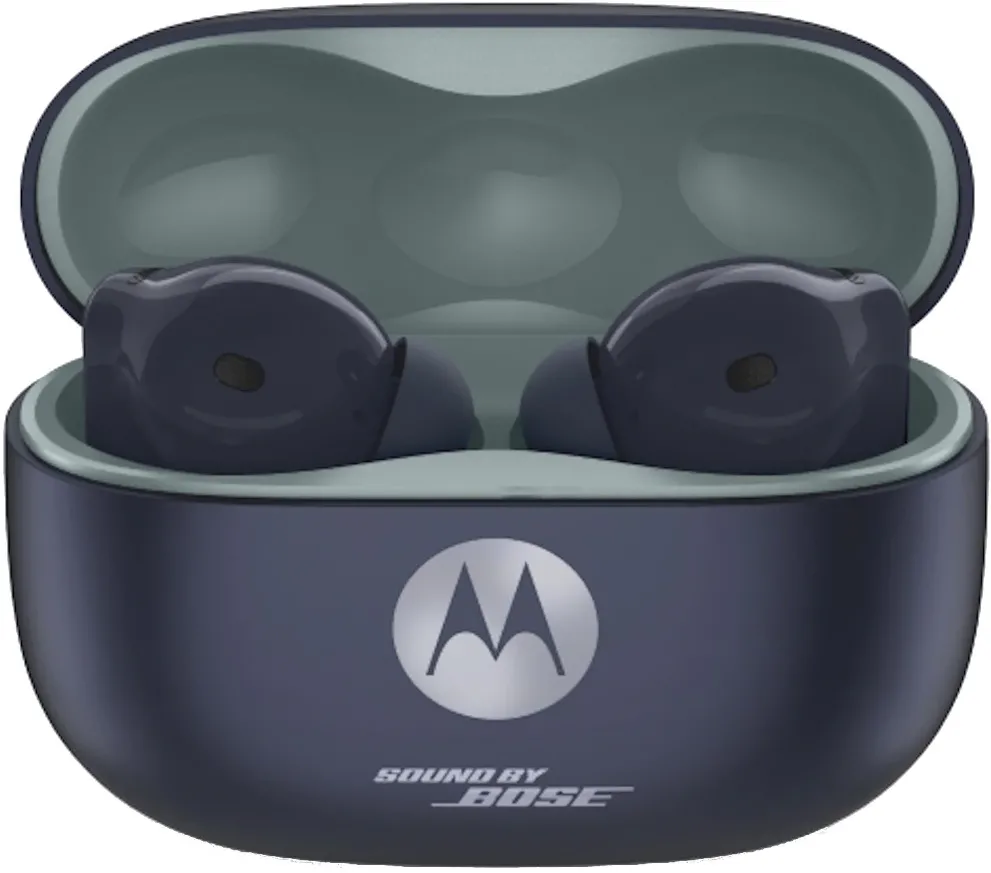 Casti bluetooth stereo moto buds 2 Plus, True Wireless Stereo Earphones, Sound by Bose, tip “In-Ear”, PANTONE Silhouette