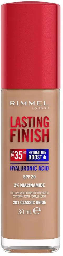 Fond de ten Rimmel Lasting Finish 35H 201 Classic Beige, 30 ml