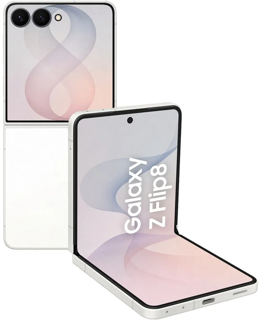 Telefon mobil Samsung Galaxy Z Flip8, 12GB RAM, 512GB, 5G, Cream