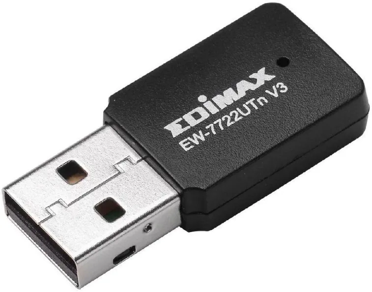 EDIMAX WL-USB EW-7722UTN V3 N300 2T2R Wireless USB Adapter