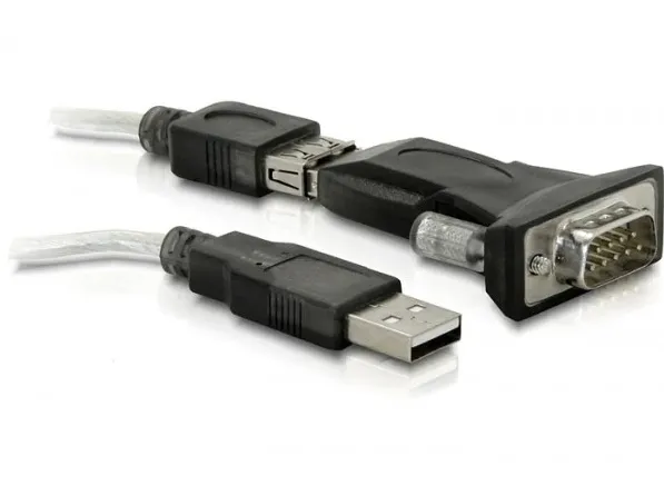 DELOCK USB Adapter A -> D-Sub9 St/St