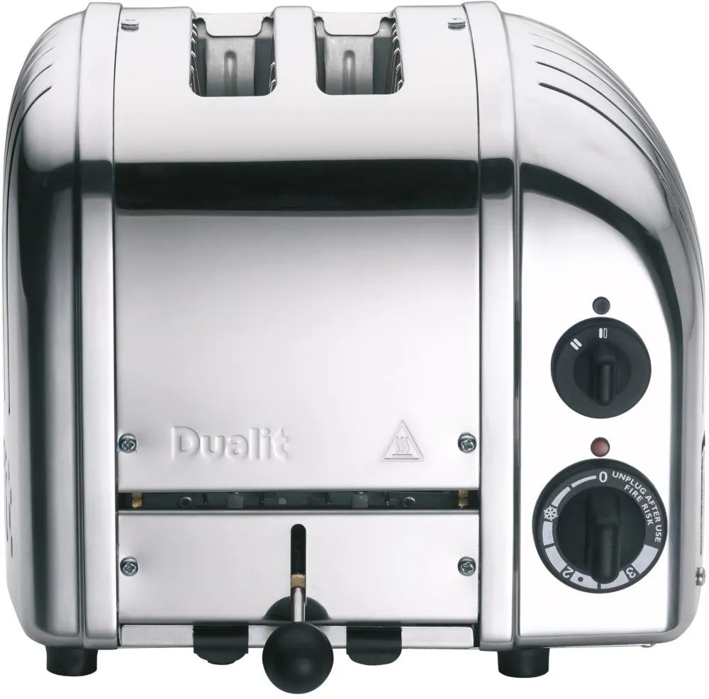 Dualit 2 Slot Toaster polished