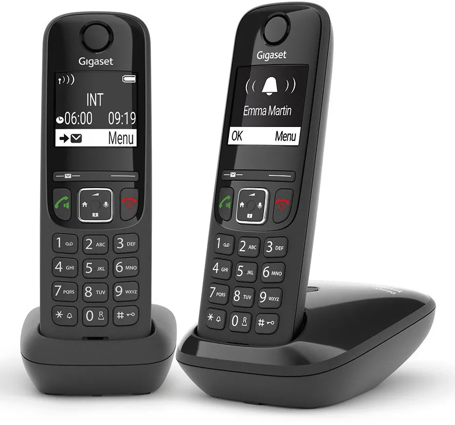Gigaset AS690 Duo                    schwarz int.
