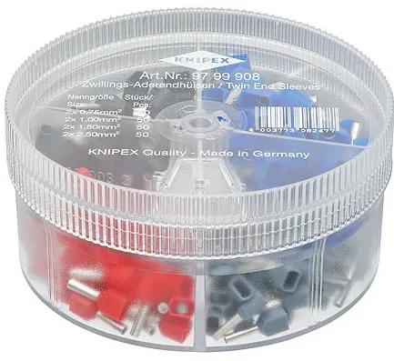 KNIPEX Assortment Twin wire ferrules