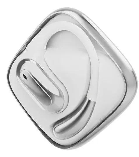 Casti Gembird, wireless, open-ear - butoni, pt smartphone, microfon pe casca, conectare prin Bluetooth 5, alb, USB-C, "OWS-01-W"