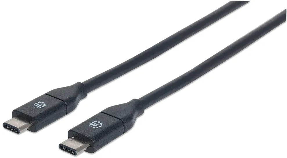Cablu MANHATTAN Cablu USB 3.1 Gen2, tip C/tip C M/M 1m negru
