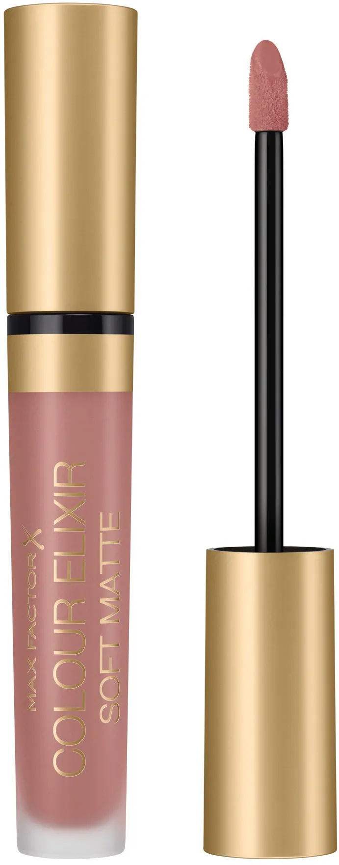 Ruj lichid Max Factor Colour Elixir Soft Matte 005 Sand cloud, 4 ml