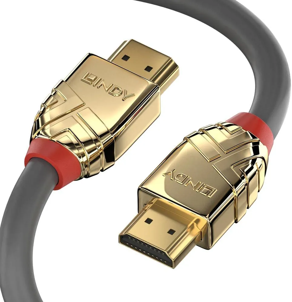 LINDY HDMI Kabel Ultra High Speed 1m, Gold Line