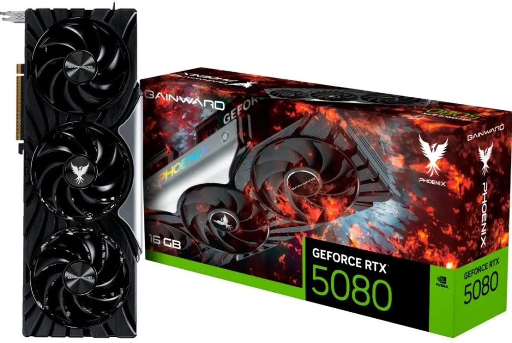Gainward RTX5080 Phoenix 16GB GDDR7 HDMI 3xDP