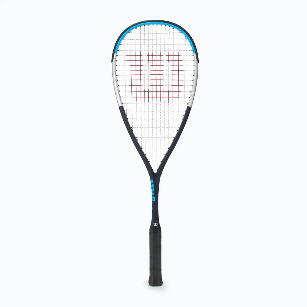 Racheta squash, Wilson, 68.3 cm, Negru/Alb/Albastru