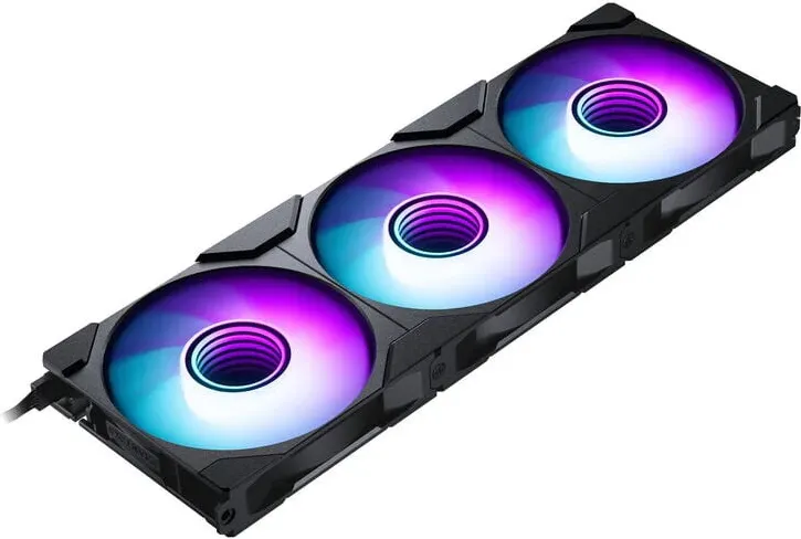 PHANTEKS M25 Gen2 PWM D-RGB Lüfter, 3er-Pack - 120mm, schwarz