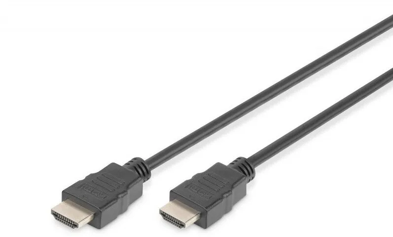 DIGITUS HDMI High Speed mit Ethernet Anschlusskabel, 5m, sw