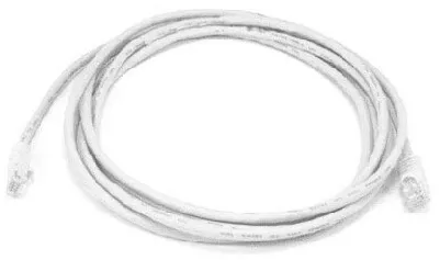Cablu patch plat Logilink CF2101U Cat6 U/UTP RJ45 15 m alb