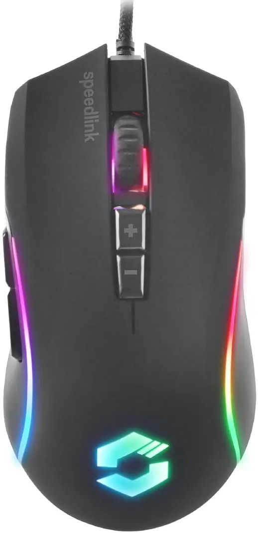 Speedlink ZAVOS RGB Gaming Mouse rubber-black
