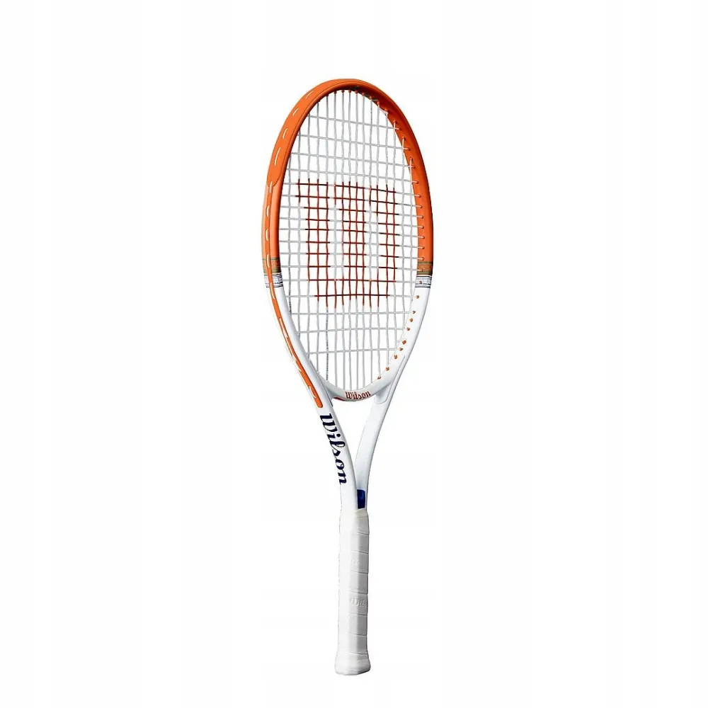 Racheta tenis juniori, Wilson, 25 inch, Portocaliu/Alb, Roland Garros Elite Jr