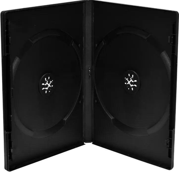 MediaRange DVD Leerbox 50pcs Double black