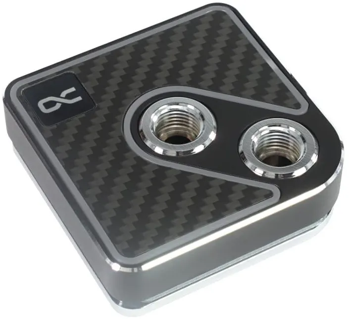 Alphacool Core 1 Aurora CPU-Kühler, ARGB - Carbon
