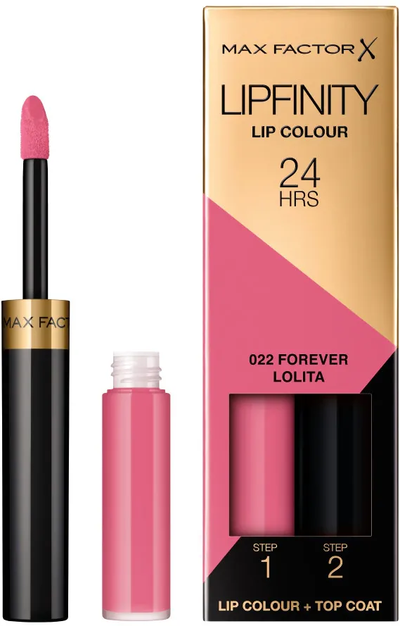 Ruj rezistent la transfer Max Factor Lipfinity Lip Colour 24h, 022 Lolita