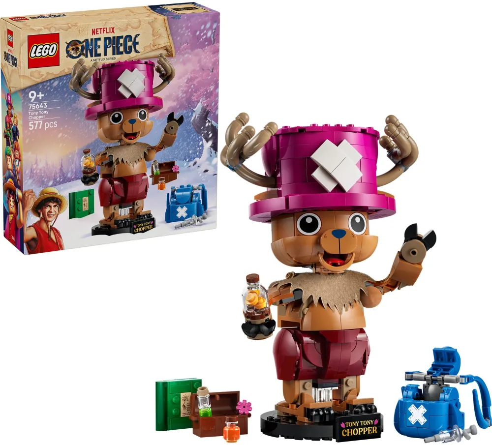 Set de constructie LEGO ONE PIECE Tony Tony Chopper 75643, 577 piese
