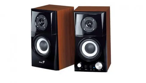 BOXE GENIUS 2.0, RMS: 14W (2 x 7W), black&cherry wood, "SP-HF500A II" "31730032400" (timbru verde 4.00 lei)