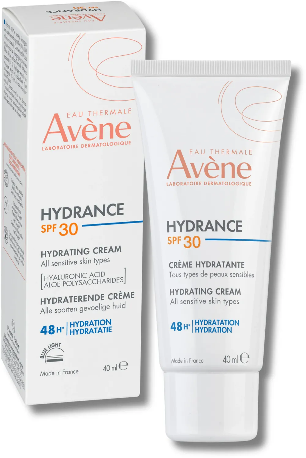 Crema hidratanta Avene Hydrance SPF30, 40 ml