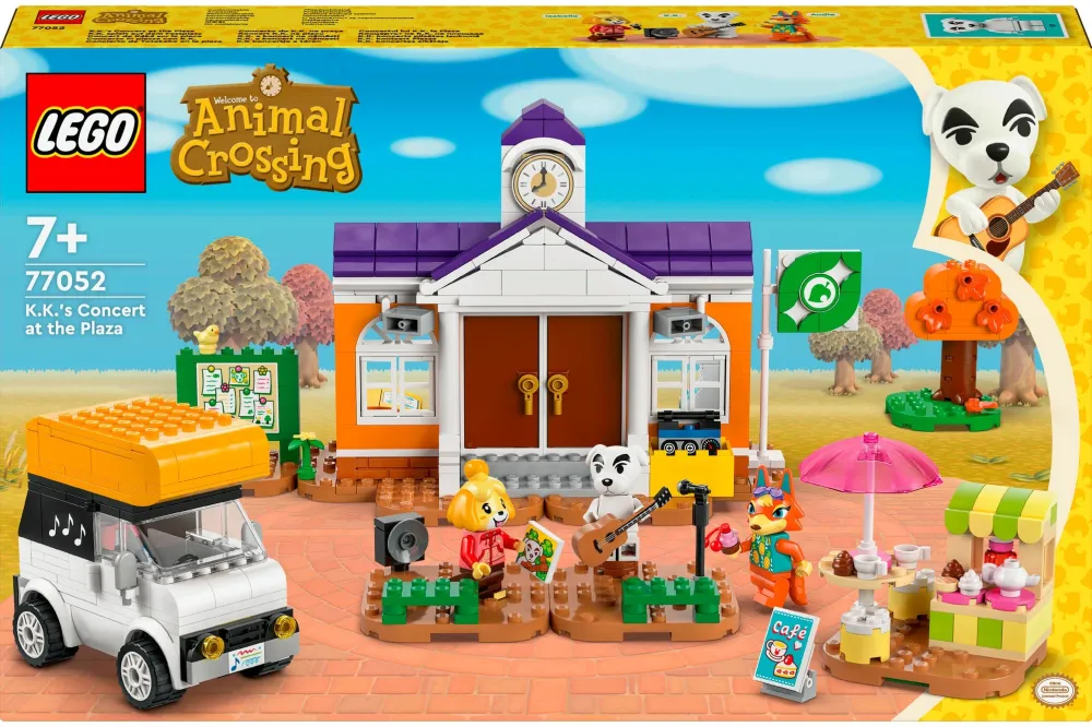 LEGO Animal Crossing™ - Concertul lui K.K. la Plaza 77052, 550 piese