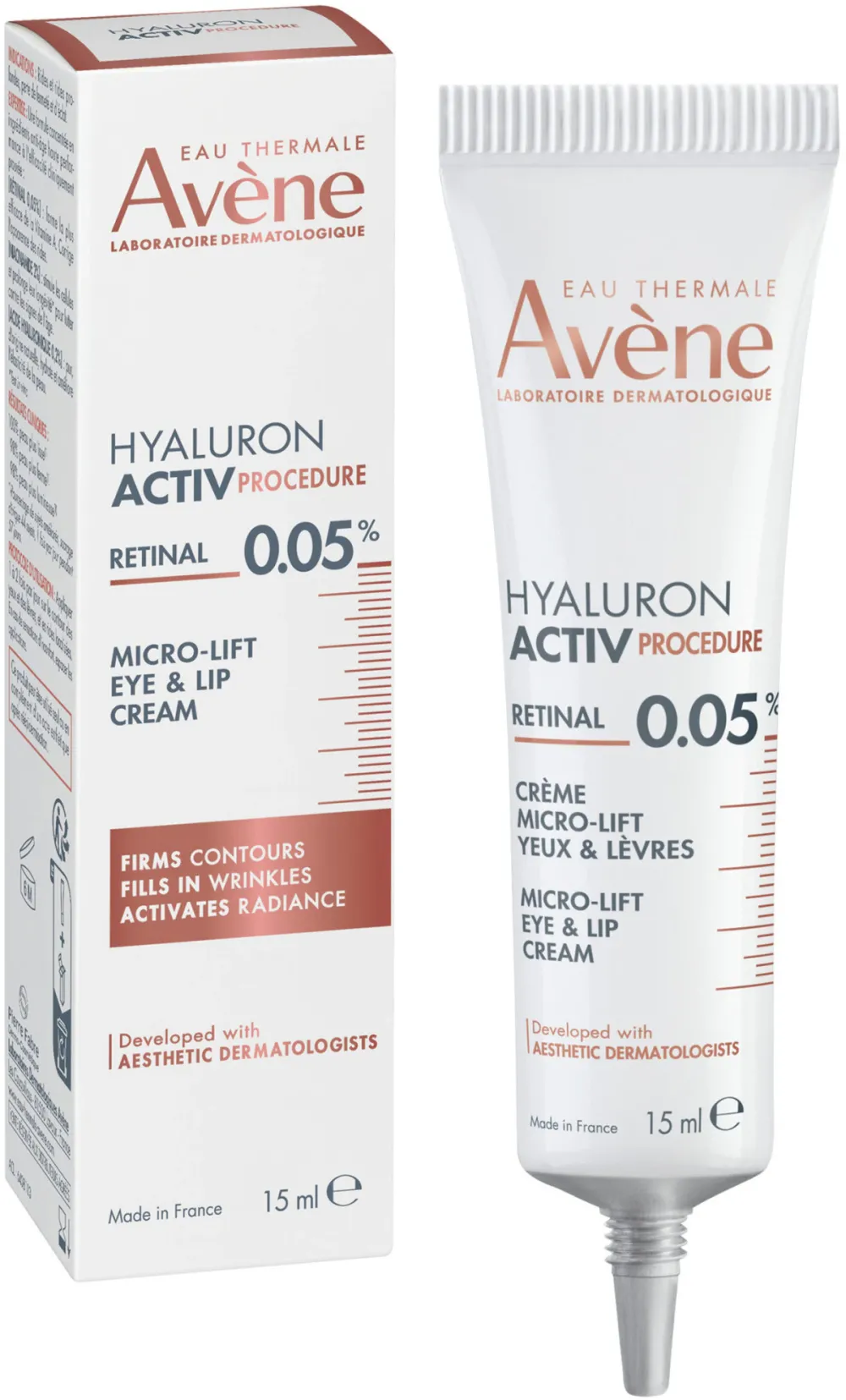 Crema de ochi 0.05% Retinal Hyaluron Procedure Avene, anti-rid, 15 ml