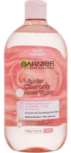 Apa micelara cu apa de trandafiri Garnier Skin Naturals, 700ml