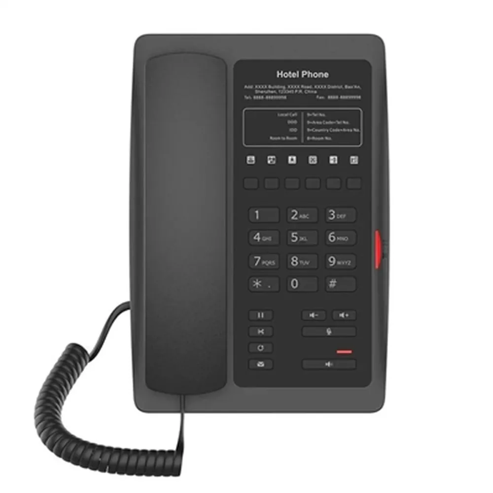 Fanvil Hoteltelefon H3  schwarz