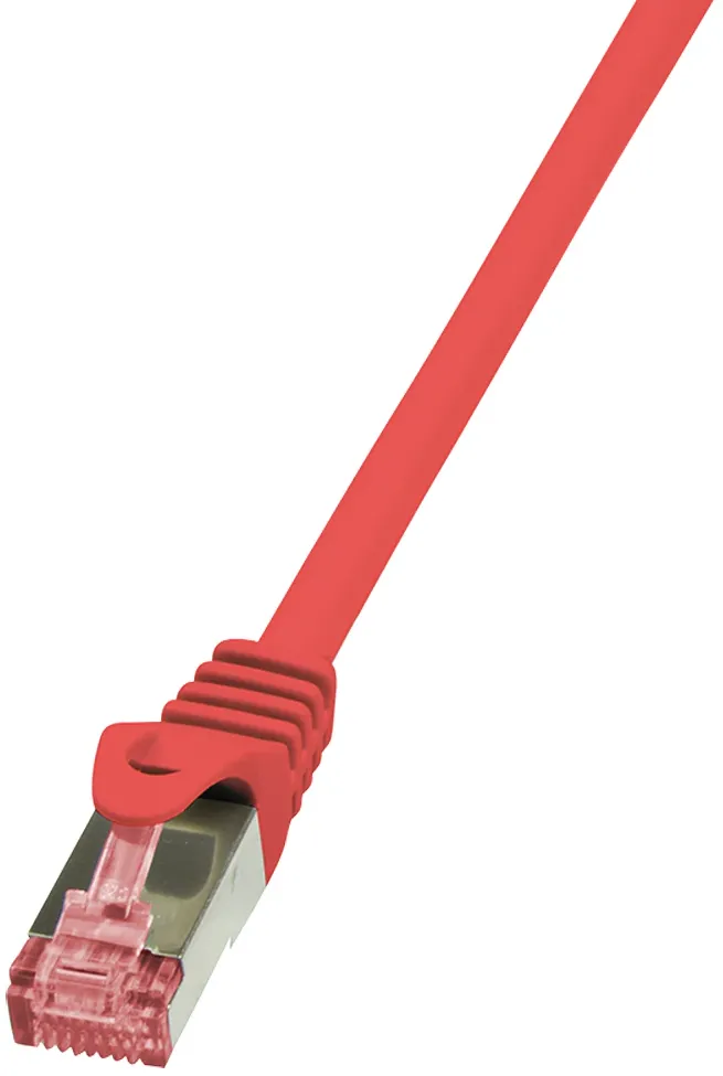 Cablu Logilink LOGILINK - Patchcord Cablu Cat.6 S/FTP PIMF PrimeLine 0,5m, rosu