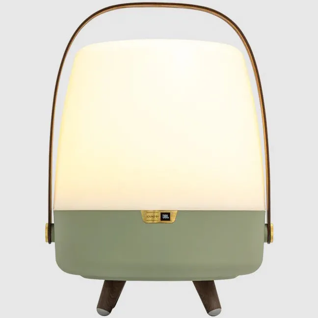 Lampa portabila cu difuzor Kooduu Lite-Up Play verde