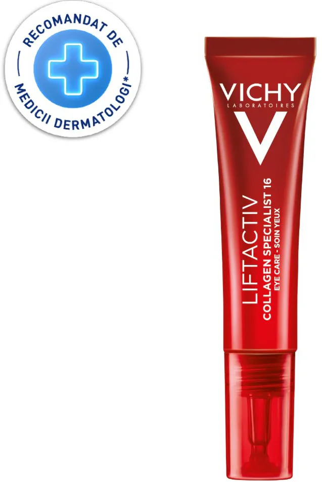 Crema cu efect antirid pentru conturul ochilor Vichy Liftactiv Collagen Specialist, 15ml