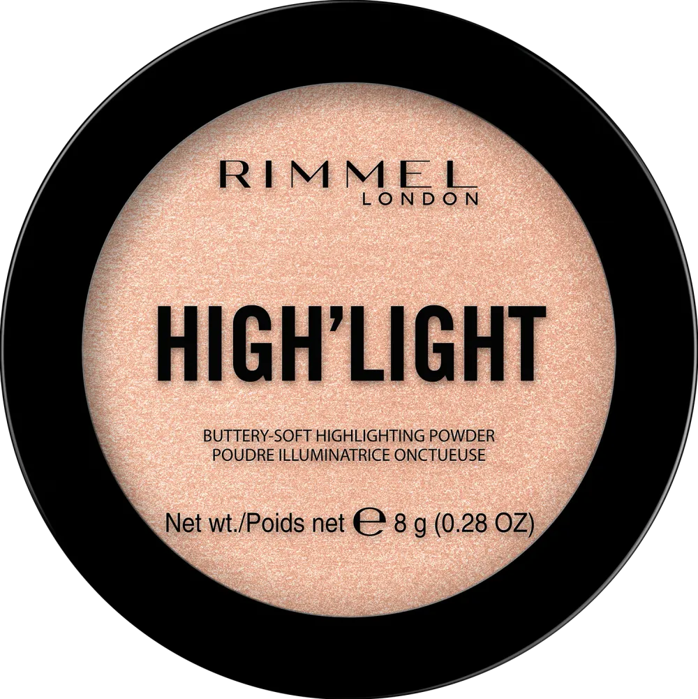 Pudra iluminatoare Rimmel High`light, 002 Rose gold, 8 g