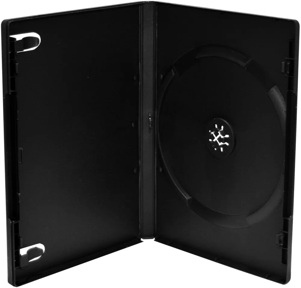 MediaRange DVD Leerbox 50pcs Single schwarz