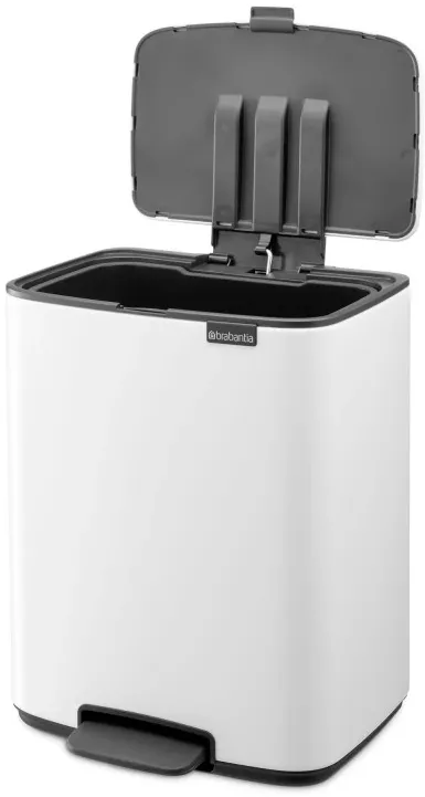 Brabantia Pedal Bin Bo 12 Liter white
