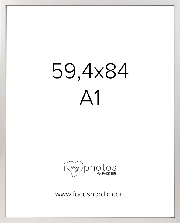 Rama foto FOCUS Soul White 59,4x84 (A1) Plexi