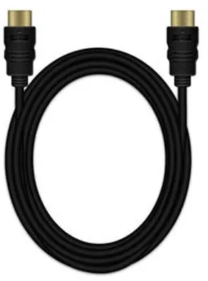 MediaRange HDMI-Kabel 1.4 Gold Connector,3m, black, Ethernet