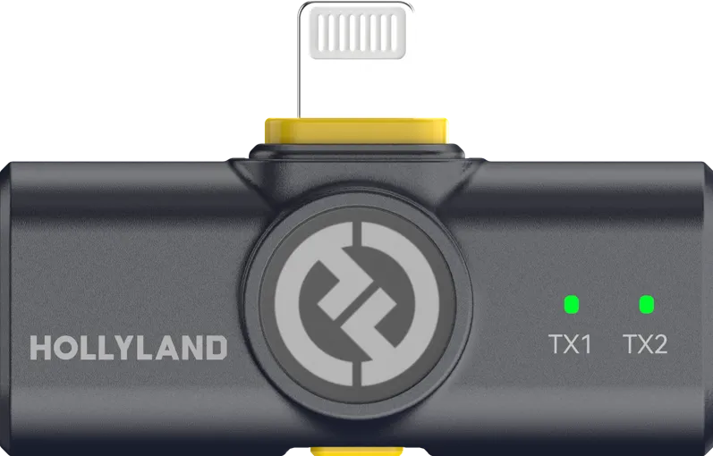 Hollyland LARK M2 Lightning Receiver (Shine Charcoal)